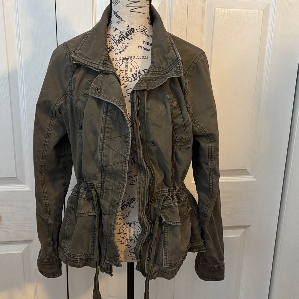 Hollister Olive Green Women's Jacket